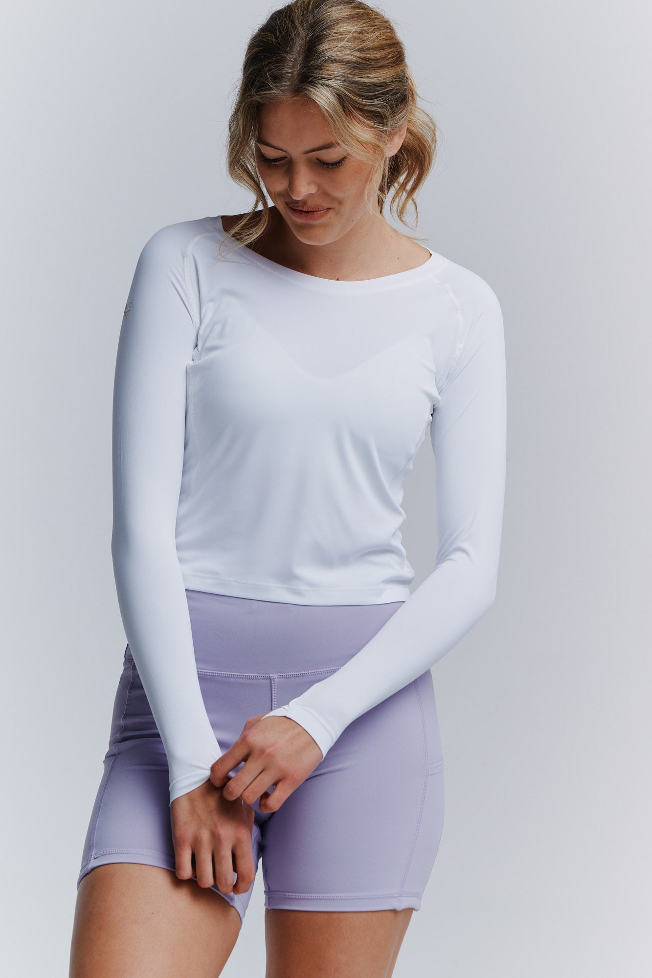 Women's Destin L/S Tech Tee - Waist Fit